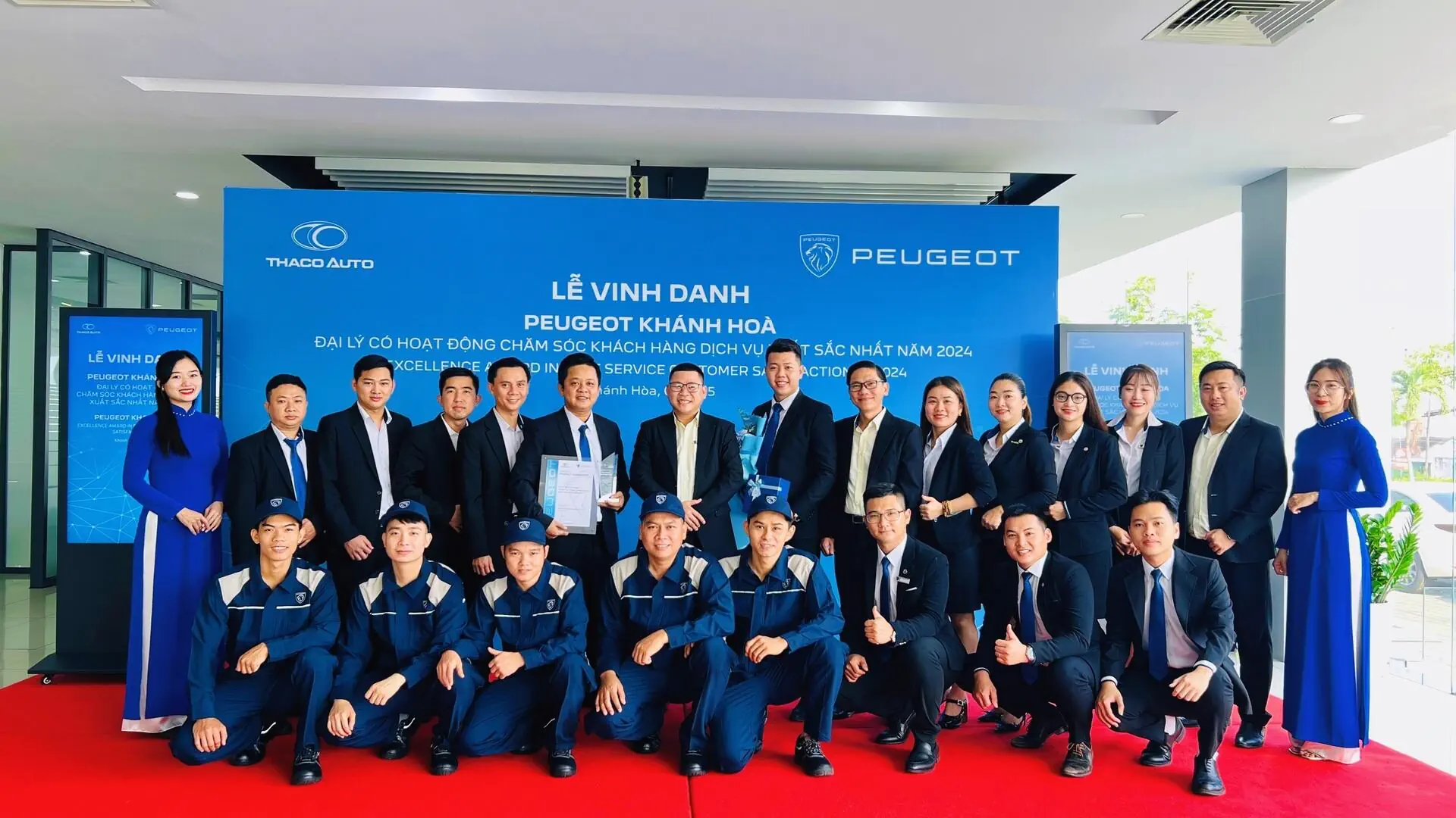 THACO AUTO VINH DANH CÁC ĐẠI LÝ CHĂM SÓC KHÁCH HÀNG DỊCH VỤ XUẤT SẮC NĂM 2024 